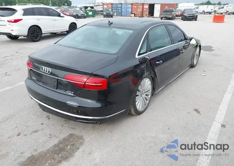 2015 Audi A8 L 4.0T из США, поврежденный, VIN WAU32AFD9FN009649